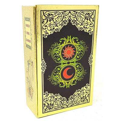 Gold Rider-Waite tarot deck