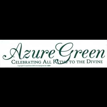 AzureGreen bumper sticker