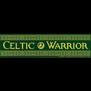 Celtic Warrior bumper sticker