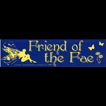 Friend of the Fae bumper sticker