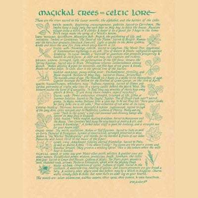 Celtic Trees poster