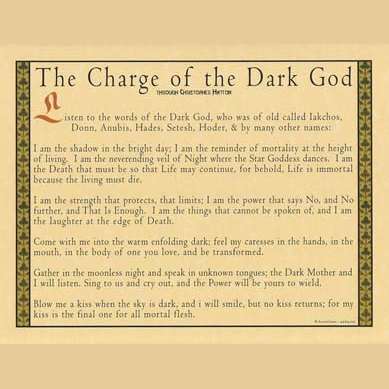 Dark God poster
