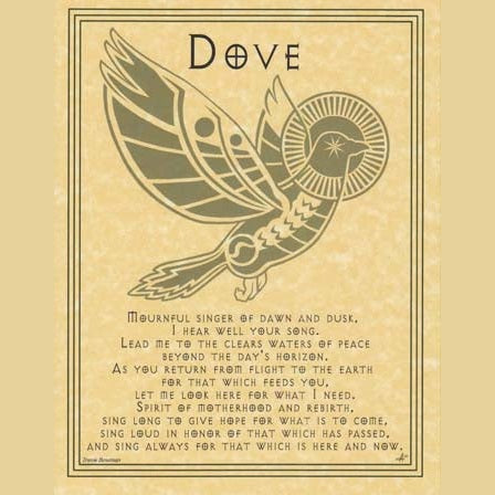 Dove Prayer poster