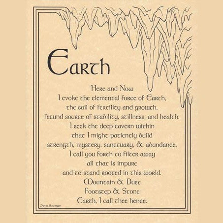 Earth Evocation poster