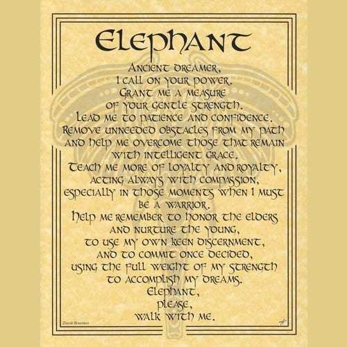 Elephant Prayer poster