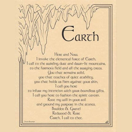 Earth Invocation poster