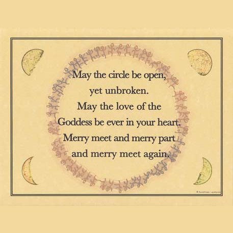 May The Circle Be Open Yet Unbroken poster