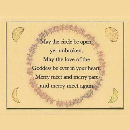 May The Circle Be Open Yet Unbroken poster