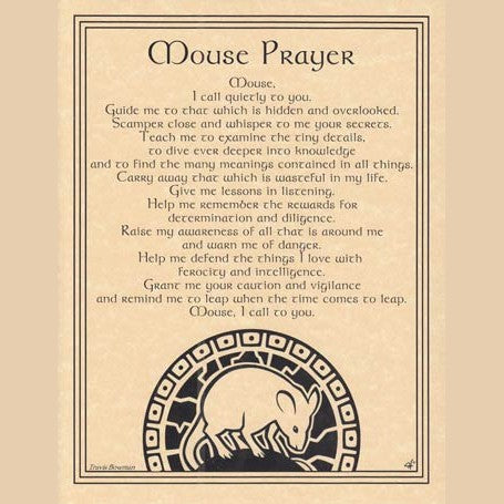 Mouse Prayer poster