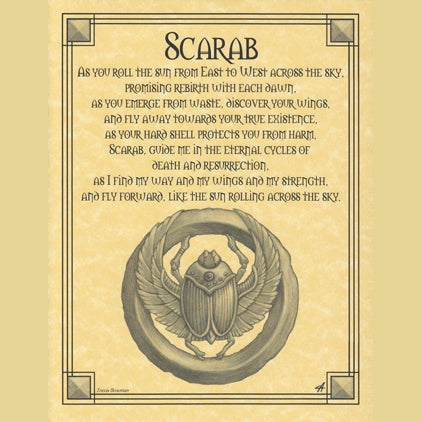 Scarab Prayer poster