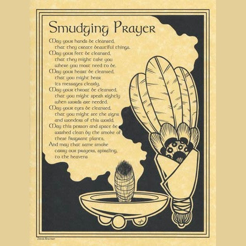 Smudging Prayer poster