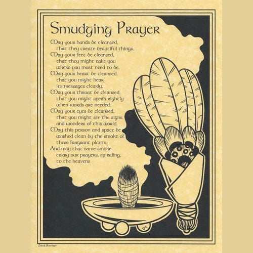 Smudging Prayer poster