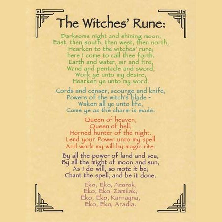 Witches' Rune poster