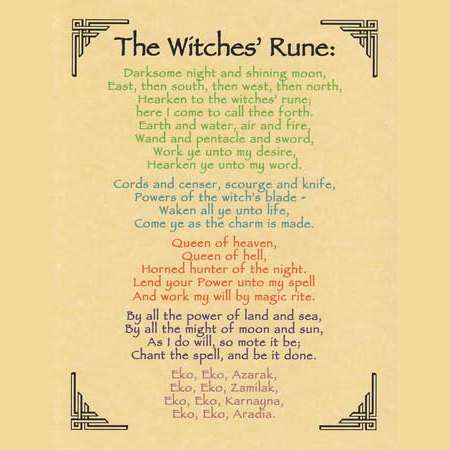 Witches' Rune poster