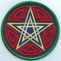 Celtic Pentagram patch 3"