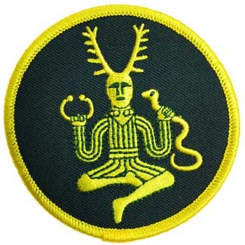 Cernunnos sew-on patch 3"