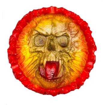 5" Sire Skull ashtray