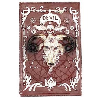 3 3/4"x 5 1/2" Baphomet tarot box