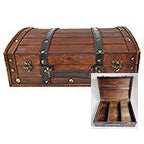 Antique Wood Box, 14" x 11" x 5"