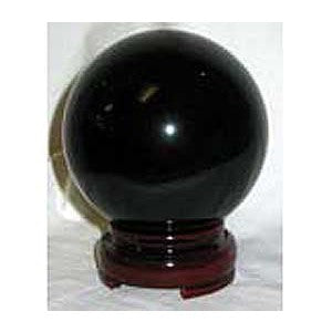 50mm Black gazing ball