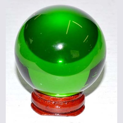 50mm Green gazing ball