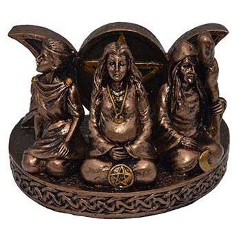 2 1/4" Mother Maiden Crone card holder