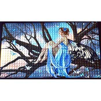 Fairy Doormat, 17 5/8" x 19 1/2"