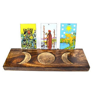 12" Triple Moon card holder