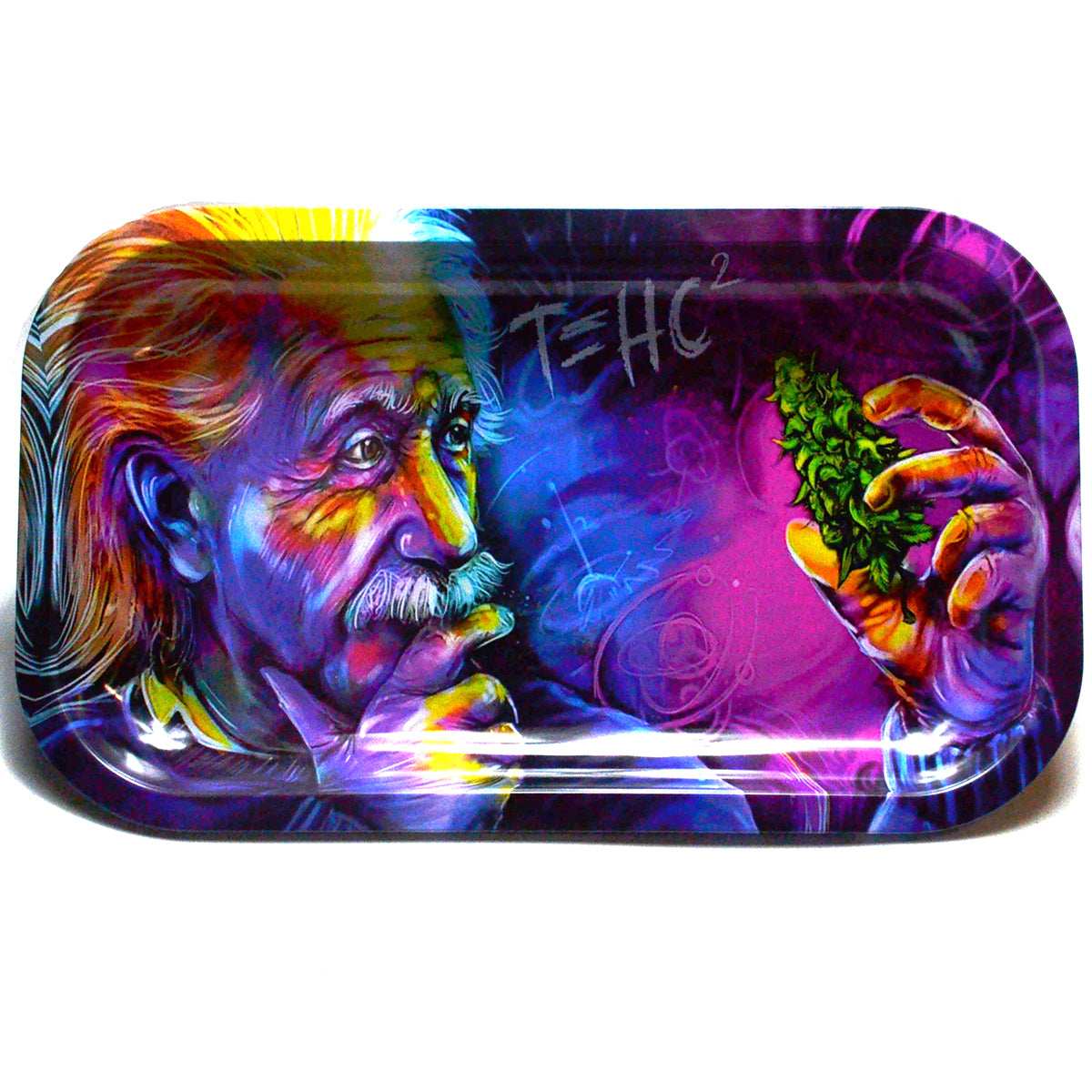 Einstein Rolling Tray, 10.5" x 6.5"