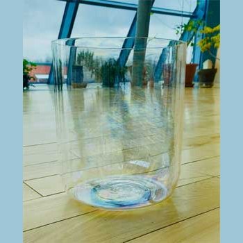 8" Rainbow Crystal Singing Bowl