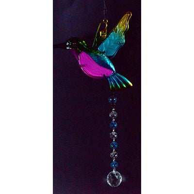 Hummingbird Sun Catcher, 7" x 17"