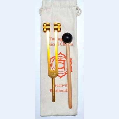 8 1/2" Sacral orange tuning fork