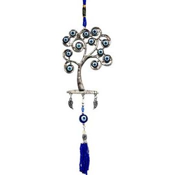 Tree Evil Eye wall hanging