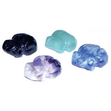 set of 12 15mm Frog various stones