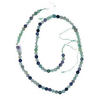 4mm Rainbow Fluorite beads