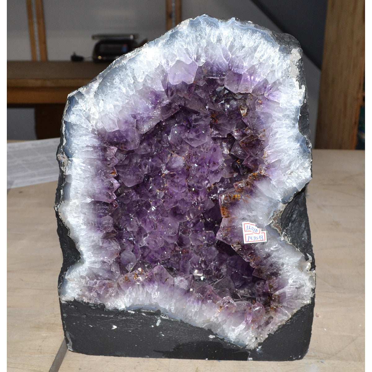 Amethyst Cathedral Geode, 31.3 Lbs