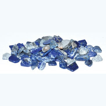 1 lb Lapis tumbled chips 7-9mm