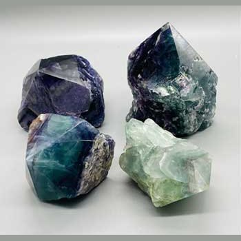 ~7# Flat of Fluorite, polished top