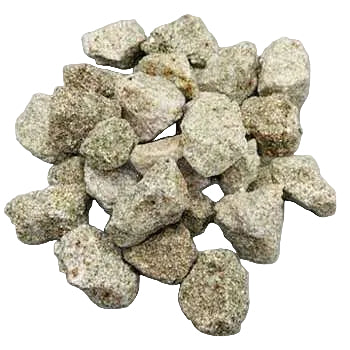 Lepidolite Flat, Green Rough, About 3 Pounds