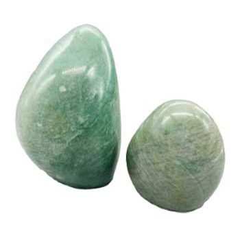 Natural Amazonite Free Shape Crystal for Empath healing and throat chakra protection