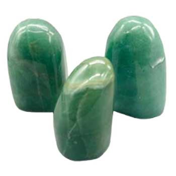 ~.4# Aventurine, Green free shape