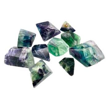~7# Fluorite polygone free shape