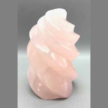 ~5.8# Pink Calcite flame shape