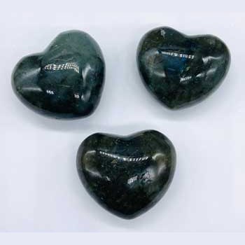 1 1/2" Labadorite heart