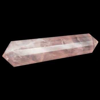 Double Terminated Rose Quartz Point 2"