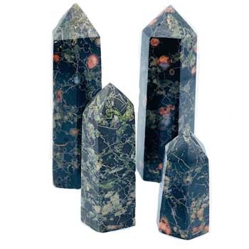 1# Crinoids Fossil W/ Rubilites