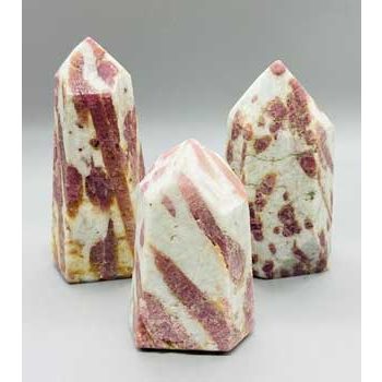 Rubilite Polished Obelisk, 0.5-0.7 lbs