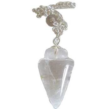 Clear Quartz pendulum