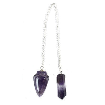 Amethyst Pendulum, 9 1/2"