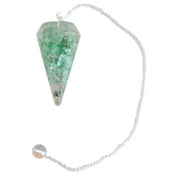 Apatite Orgone pendulum